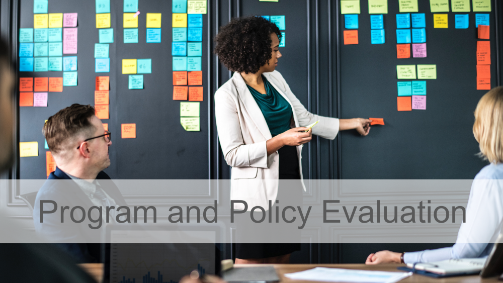 Program and Policy Evaluation